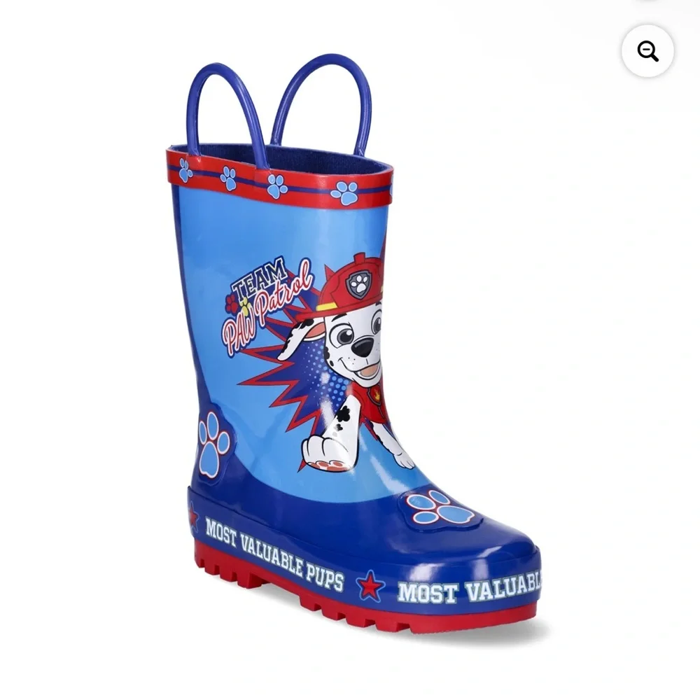 Paw Patrol Toddler Boys Rain Boots (Size 5/6)